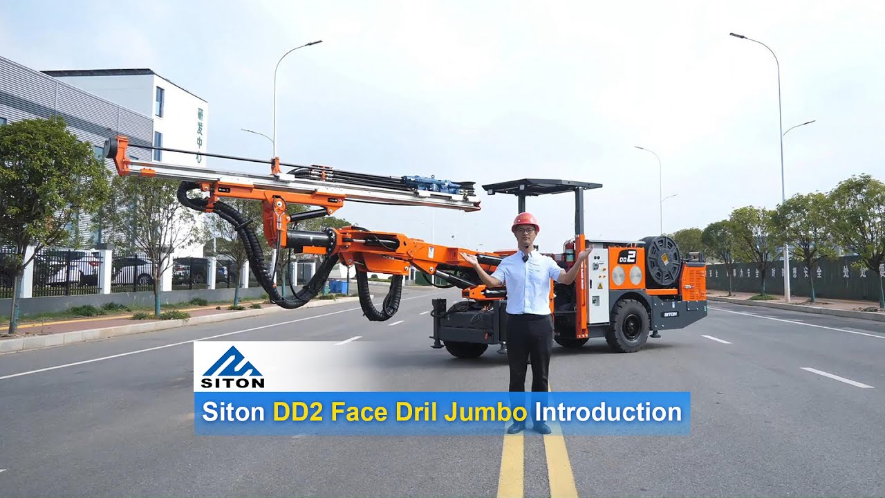 Siton DD2 Face Drilling Jumbo Introduction (English Version)