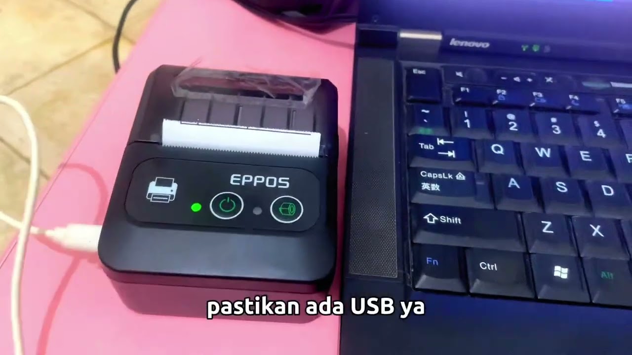 CARA PRINT THERMAL EPPOS KE LAPTOP | Print Thermal EPPOS menggunakan laptop