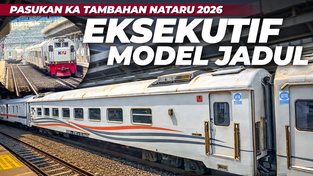 RAMAINYA KERETA API TAMBAHAN DI JAKARTA ‼️ ADA EKSEKUTIF JADUL | Hunting KA Tambahan di Jakarta