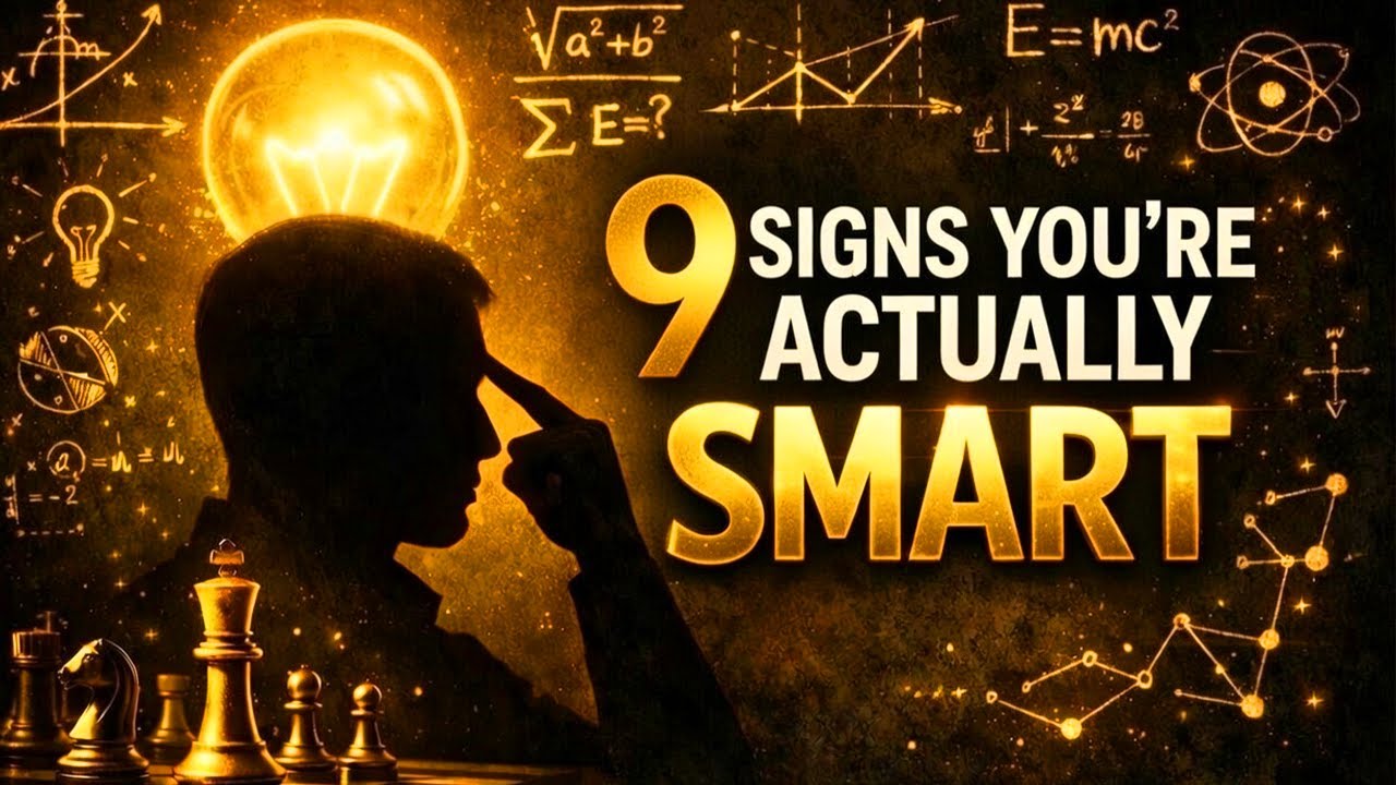 9 Signs You're Actually SMARTER Than You Think | Stoic Philosophy