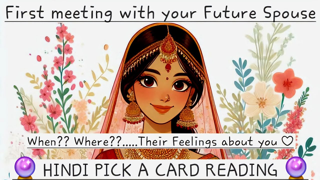 First meeting 💍 Future Spouse 😘 Hindi Pick a Card Tarot Reading 🔮✨️ Timeless 🔮✨️
