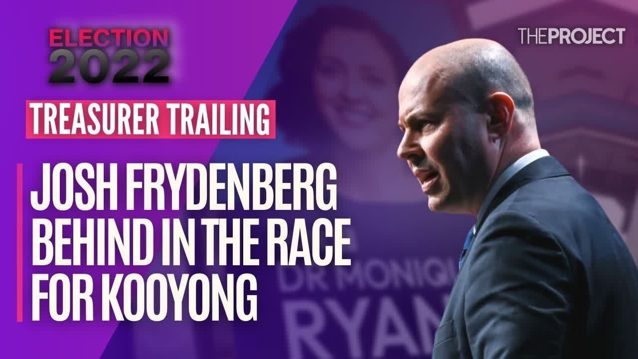 Treasurer Josh Frydenberg Behind In The Race For Kooyong In The Federal Election