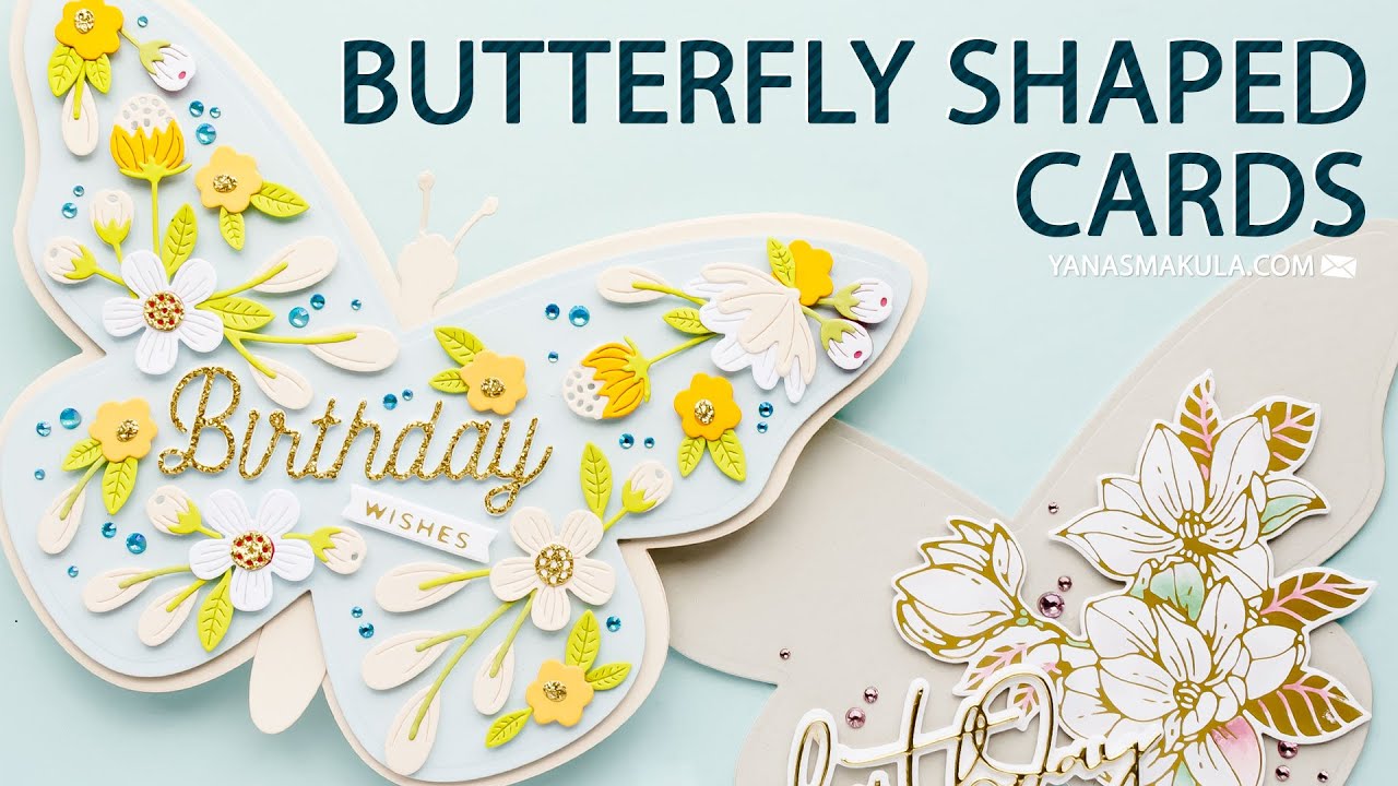 Make Cards that Look Like Butterflies with Bibi's Butterflies!