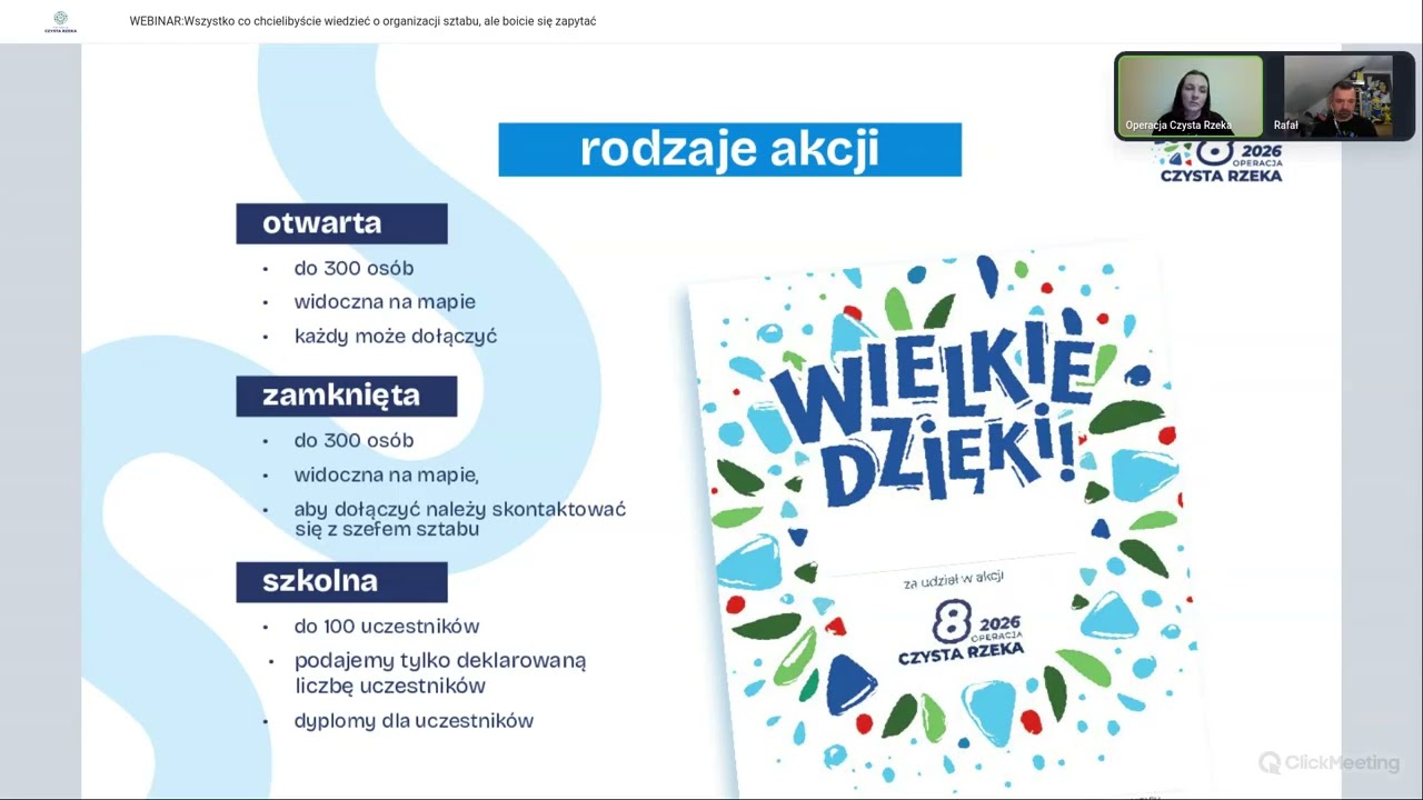 WEBINAR - wszystko co chcielibyście wiedzieć o organizacji sztabu, ale boicie się zapytać