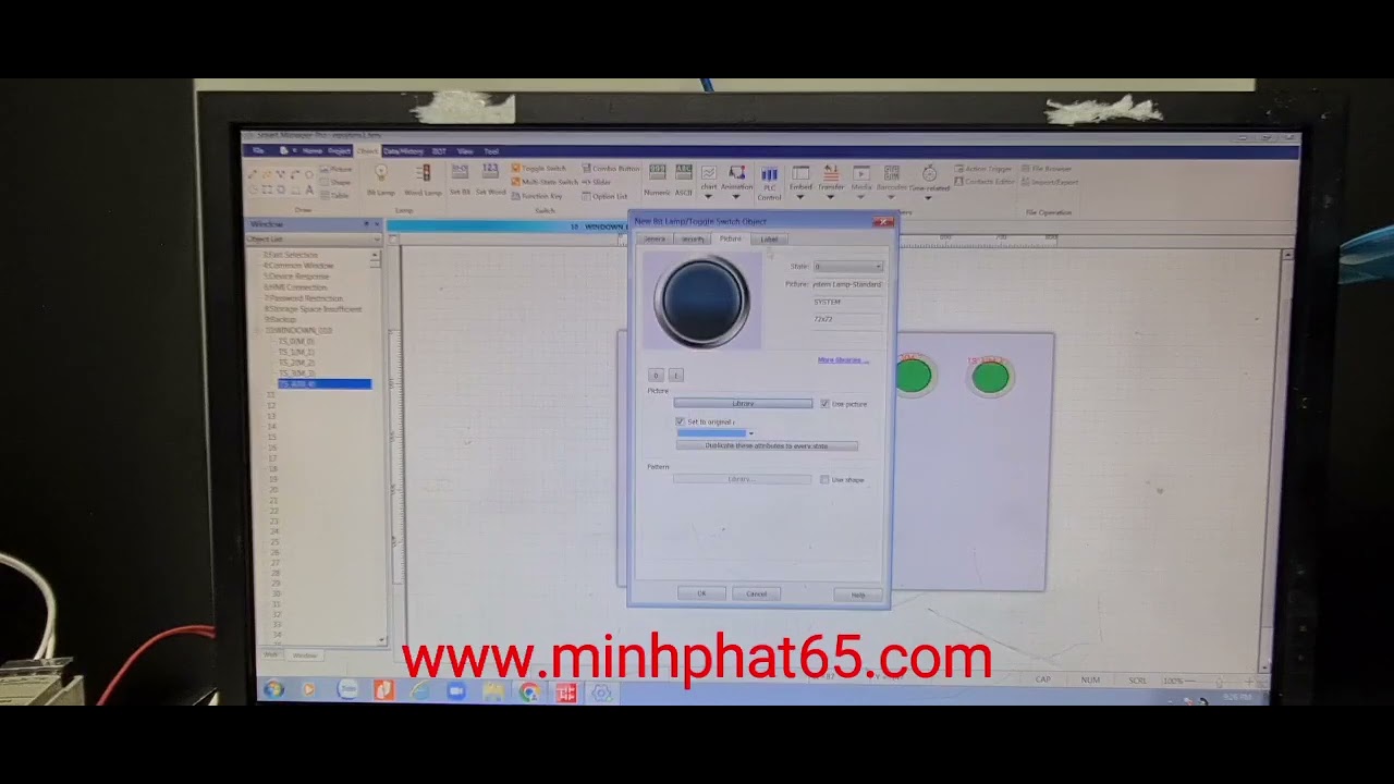 Hướng dẫn Download chương trình cho HMI Amsamotion MT070C|MT043C|MT102C|Minh Phát 65|0909909010