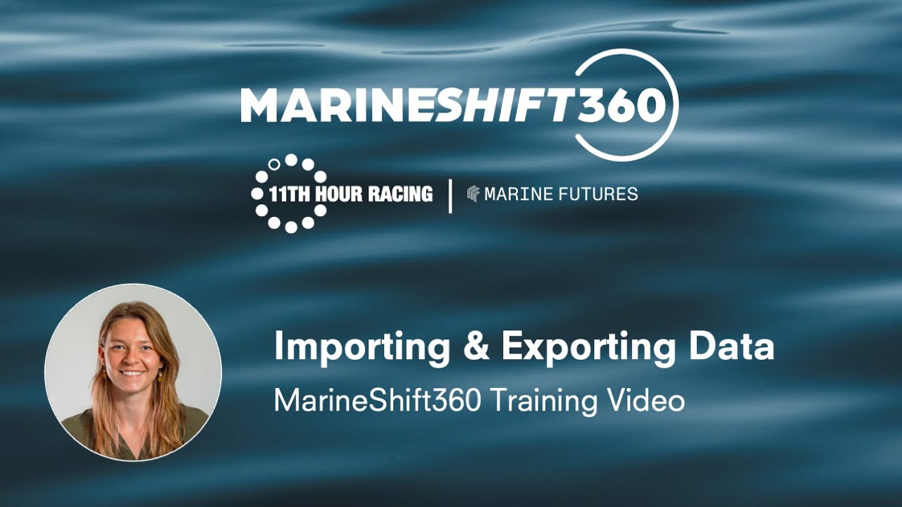 Importing & Exporting Data