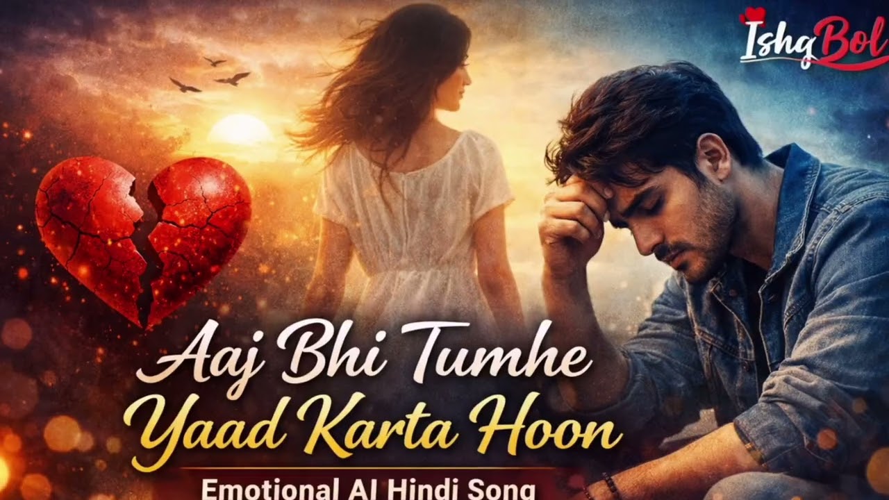 Aaj Bhi Tumhe Yaad Karta Hoon | Emotional AI Hindi Song | IshqBol