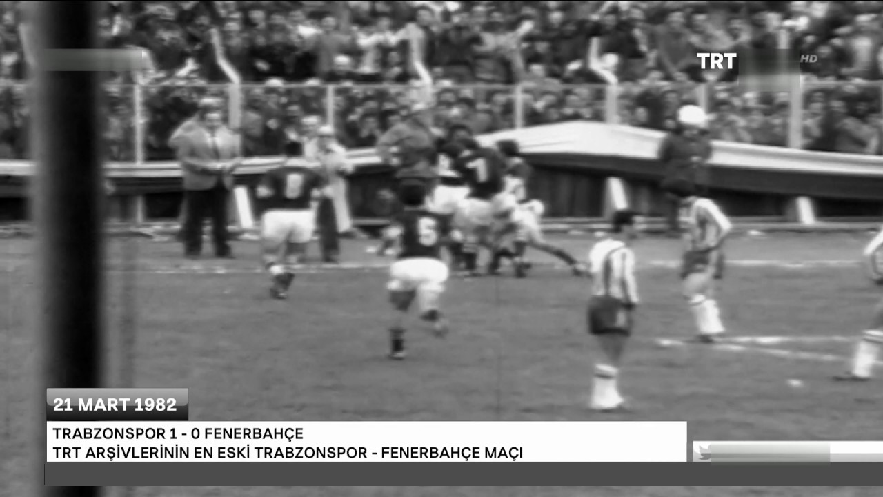 Trabzonspor  1 -  Fenerbahçe 0 (21 Mart 1982)