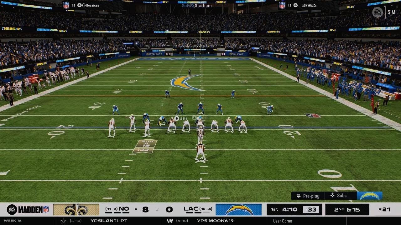 DK vs saint week 16