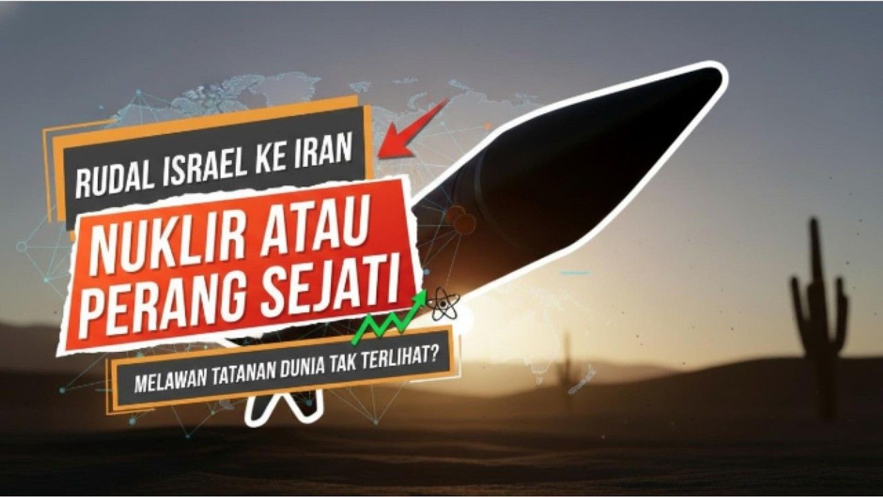 Rudal Israel ke Iran: Dalih Nuklir atau Perang Sejati Melawan Tatanan Dunia Tak Terlihat?