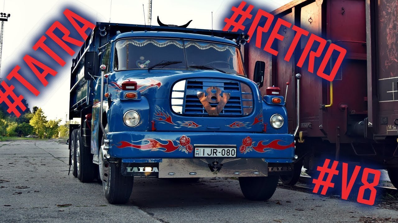 RETRO Tatra S 148 V8 Summer Ride 2k17