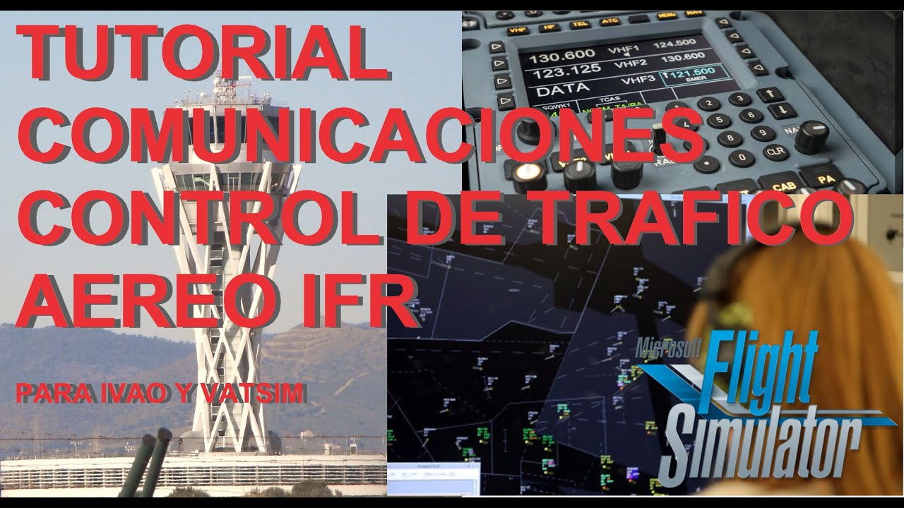Como hablar con el ATC IFR🔉⛈//IVAO//4K FULL PC Microsoft FS2020