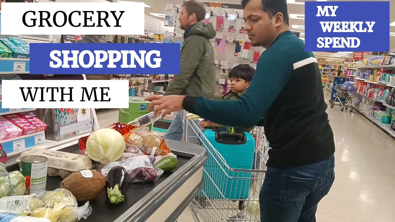 Grocery shopping with me| Weekly spend on grocery| Grocery cost Belfast 🇬🇧