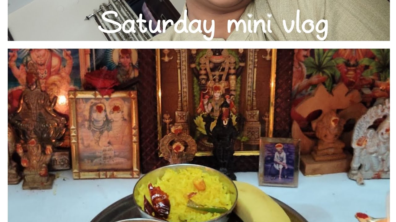 Saturday mini vlog #happy#viral#viralvideos  #weekend #venkateswara #vlog #yt #minivlog #devotional 