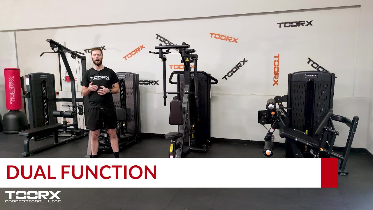 DUAL FUNCTION . Macchine a pacco pesi “doppia funzione” by TOORX