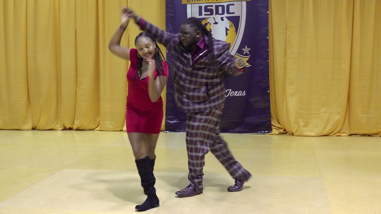 ISDC 2021 - Drewry & Sharika - Invitational Strictly, DFW Swingout
