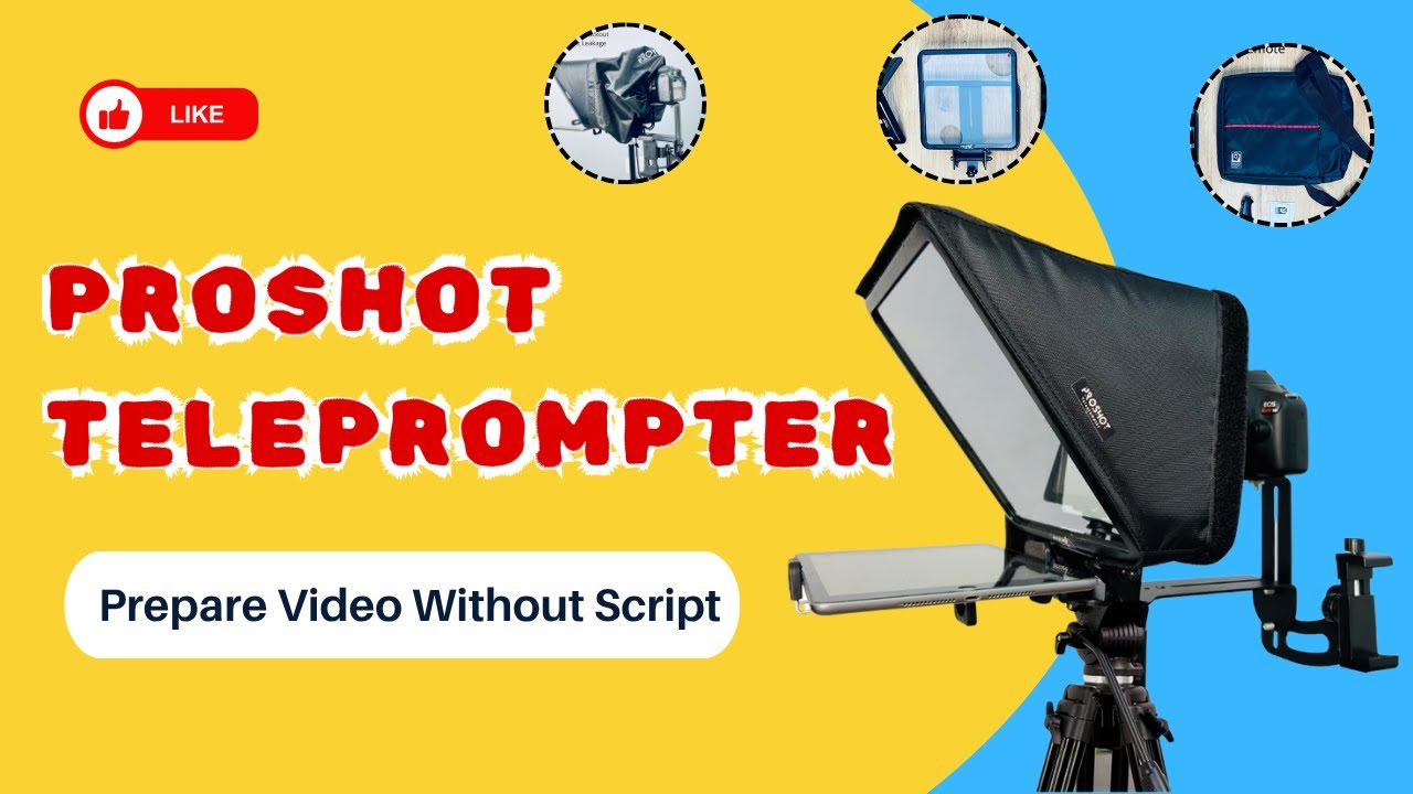 Proshot Teleprompter Unboxing and Detailed Review (2025) | Setup Guide & Features