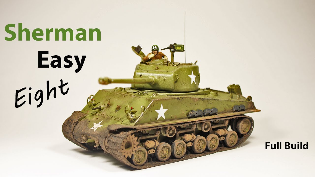 Tamiya 1/35 Easy Eight Sherman - Full Build