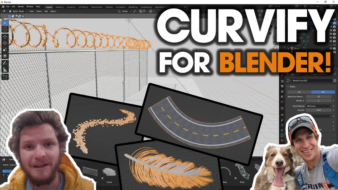 NEW Geometry Nodes Curve Tool is Here - Curvify Explained!
