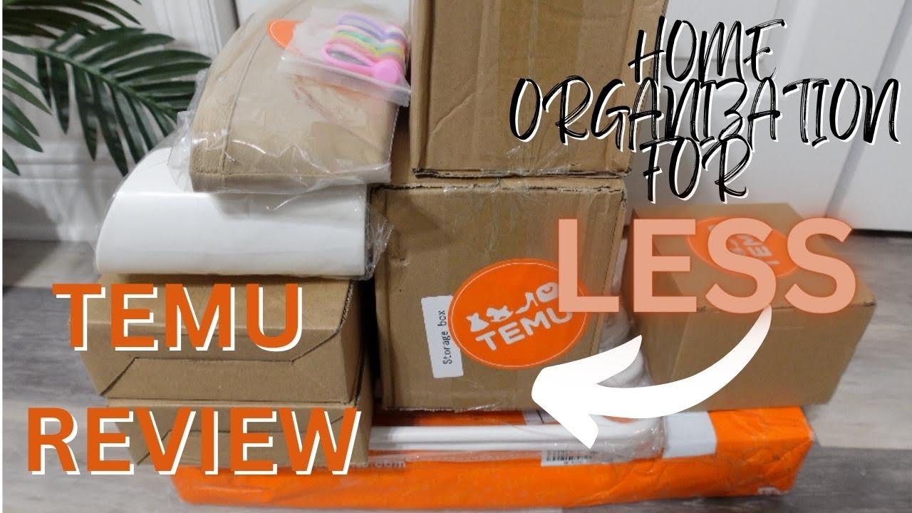 NEW YEAR, NEW ORGANIZATION MUST HAVES! ( For Less) TEMU REVIEW | ORGANIZING MY HOME FOR 2023 🎇