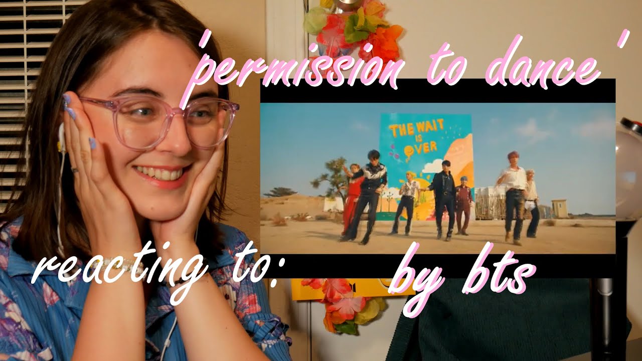 bts 'permission to dance' reaction video 💖 방탄소년단 💜