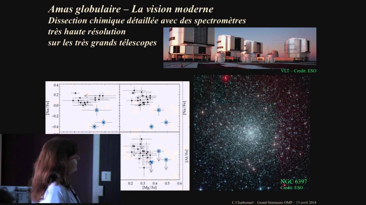 L'enfance tumultueuse des amas globulaires - Corinne Charbonnel  ( 15/04/2014 )