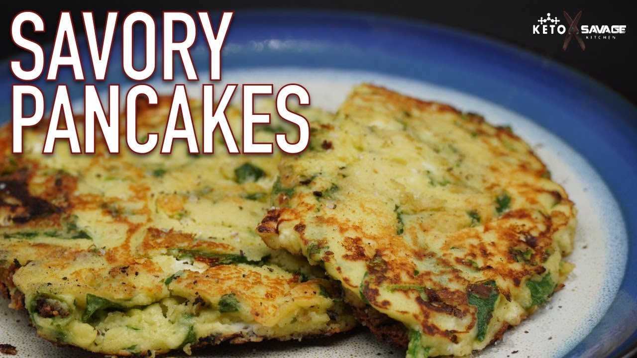 Savory Pancakes | Keto Savage Kitchen