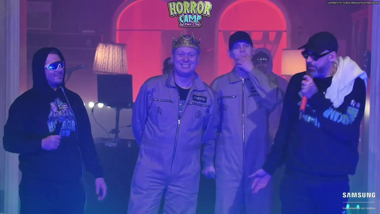 Knossi feat. Sido, Manny Marc & unsympatischTV - Keine Angst (Live) [Horrorcamp Song]