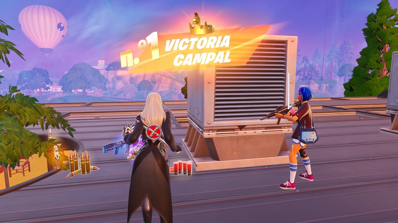 Fortnite C7T1 Cero Construcción - Victoria En Solitario | Gameplay Español (PC 1080p/60fps) #394