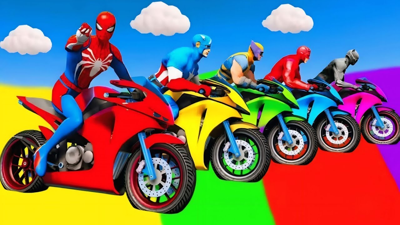 الرجل العنكبوت انقاذ باتمان Spider-Man Rescue batman vs iron man vs venom funny Game GTA 5 superhero