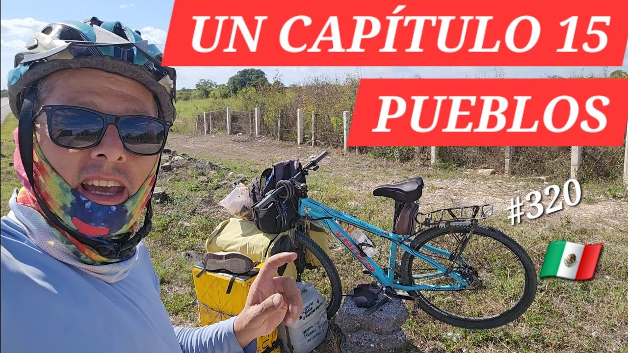 🇲🇽🚲 EN BICICLETA? PUEBLOS DE YUCATÁN,  Y DE CAMPECHE MÉXICO #america 