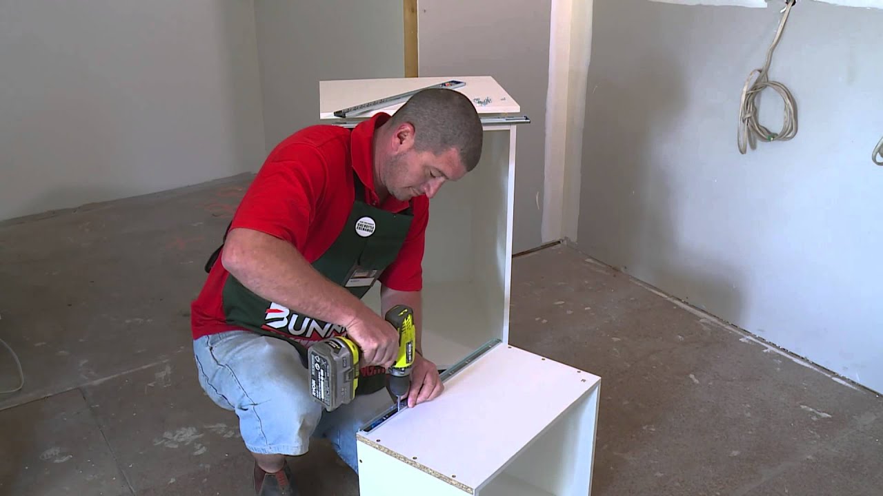 How To Install Push-To-Open Drawer Runners - DIY At Bunnings