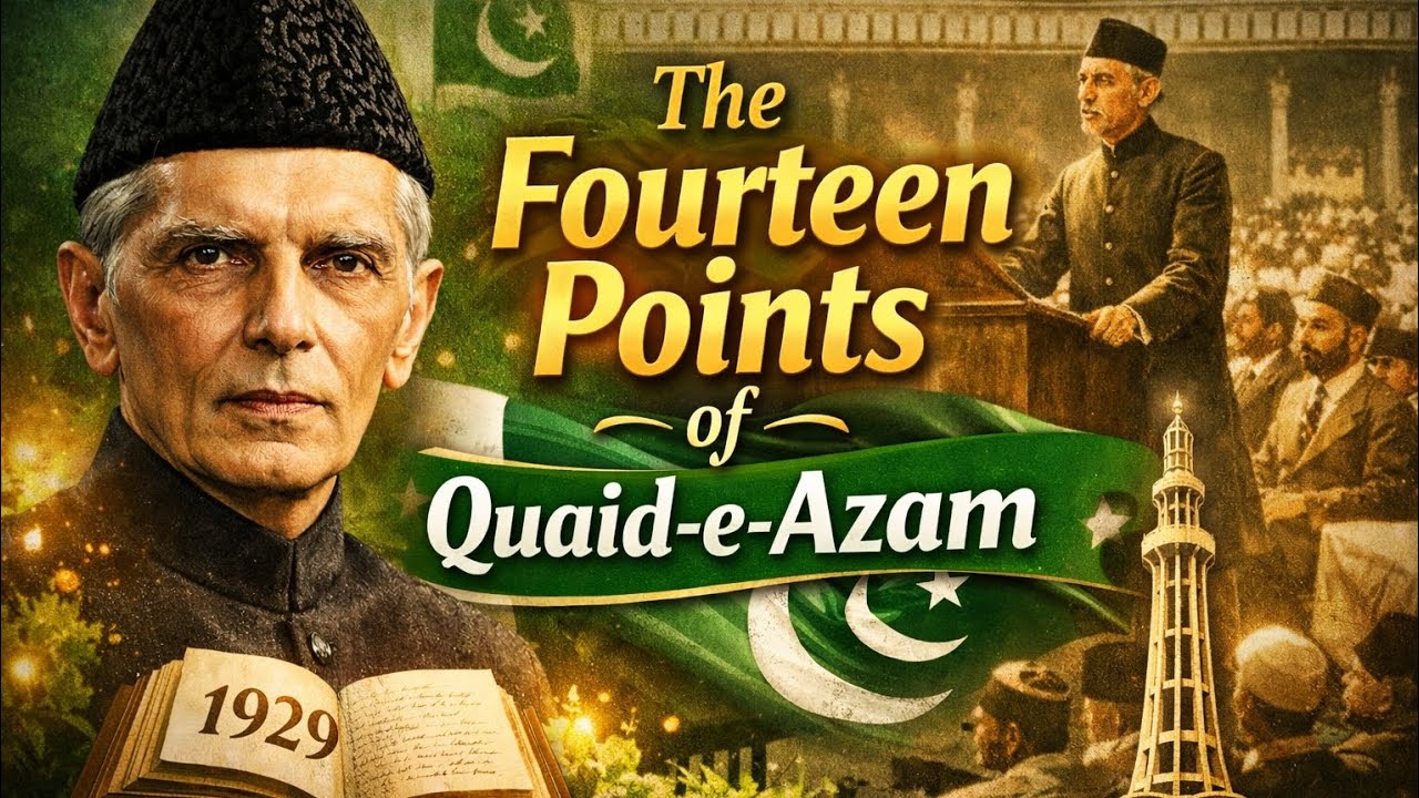 قائد اعظم محمد علی جناح کے 14 نکات