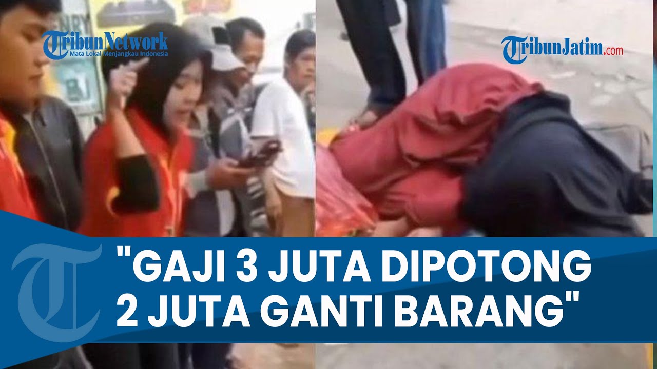 VIRAL! Emak-Emak Ketahuan Mencuri di Minimarket, Pegawai Murka Gajinya Dipotong sampai Rp 2 Juta