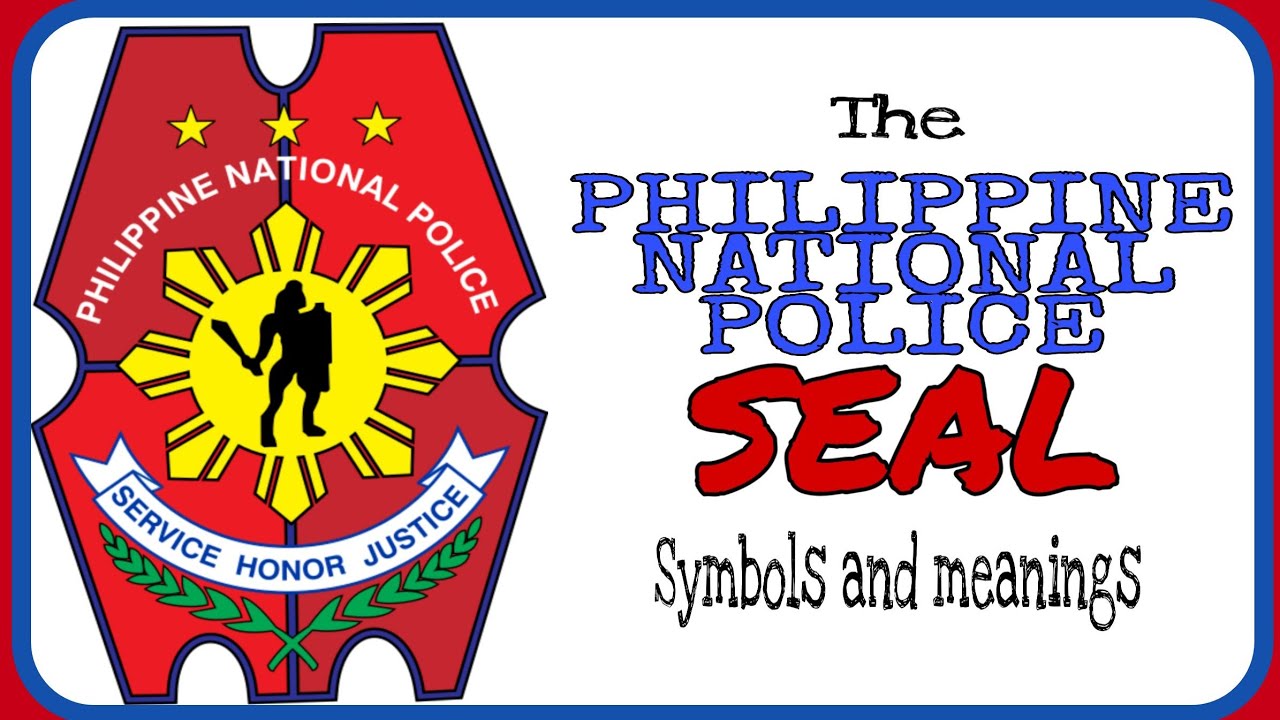 THE PNP SEAL Symbols and Meanings-