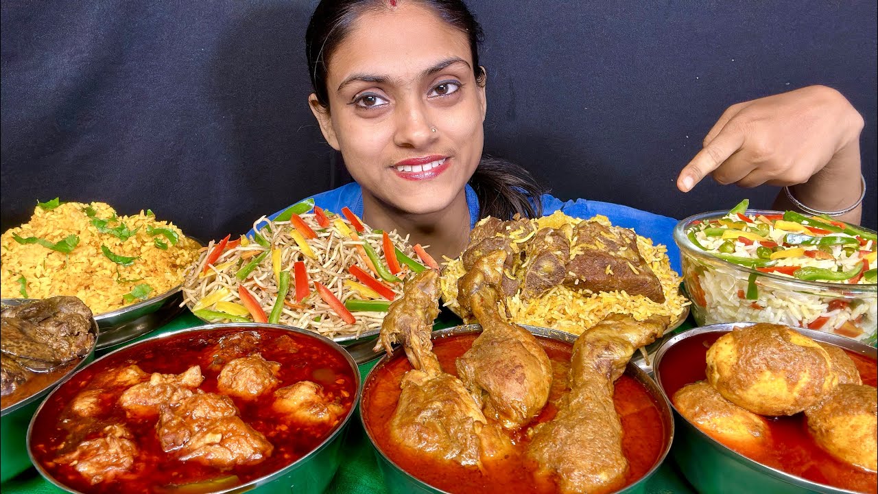 Mutton Biryani Egg Korma Hakka Noodles Chilli Chicken Chicken Curry Pulao Chicken Kaleji Eating