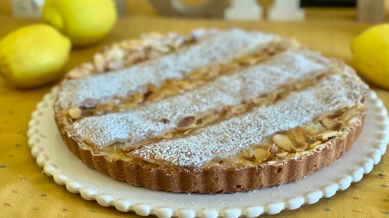 La CROSTATA delle feste al LIMONE ,la ricetta cremosa che si scioglie in bocca