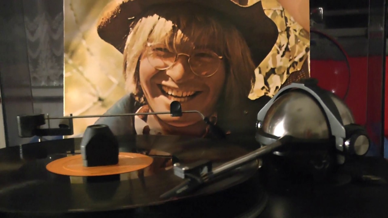 VINYL HQ, JOHN DENVER take me home country roads / 1979 SOVIET RUSSIAN KORVET 038S Klingon turntable