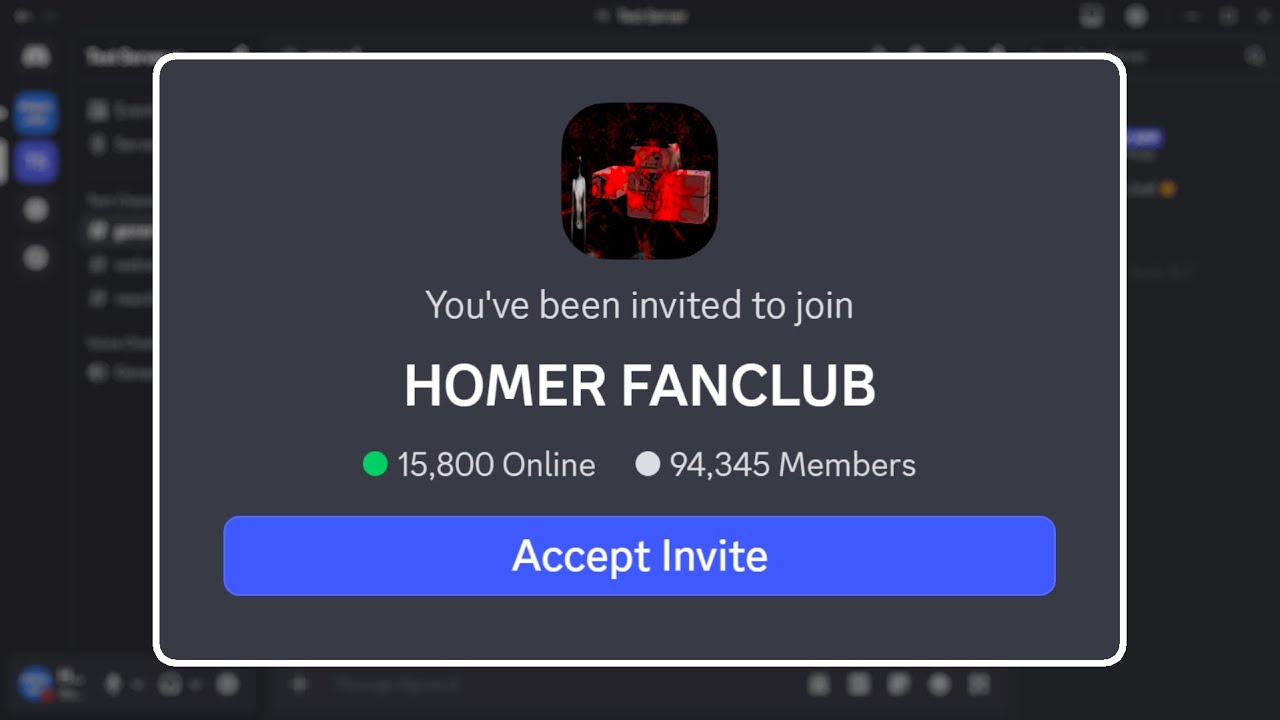 Как присоединиться к Discord-серверу You Vs Homer