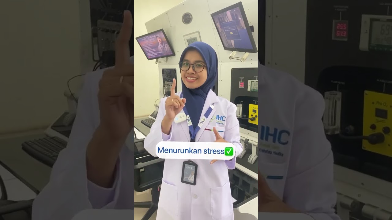 Sehat & bugar bersama Terapi Oksigen Hiperbarik RS Kraktau Medika😉✨