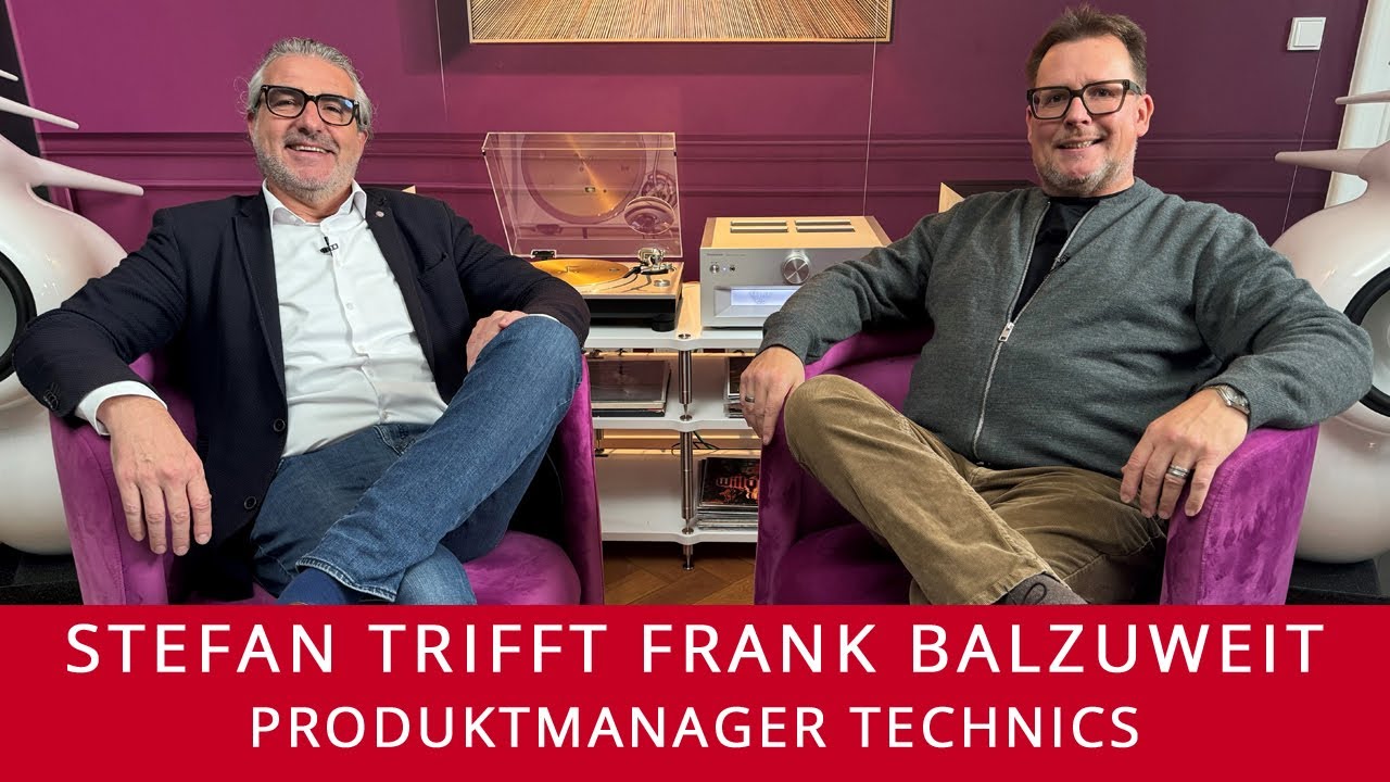 Stefan trifft | Frank Balzuweit Manager Technics | Plattenspieler und Digitalverstärker