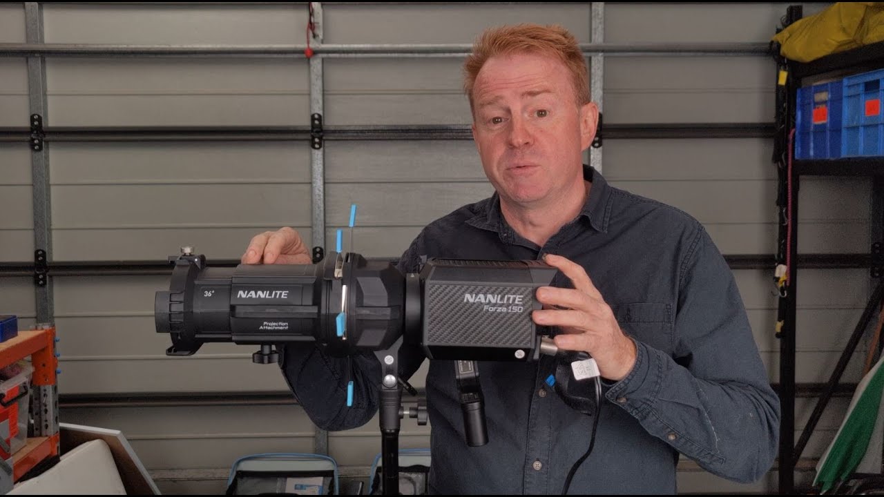 Gaffer & Gear 181 - Nanlite Forza 60 150 Projector 36 Lens