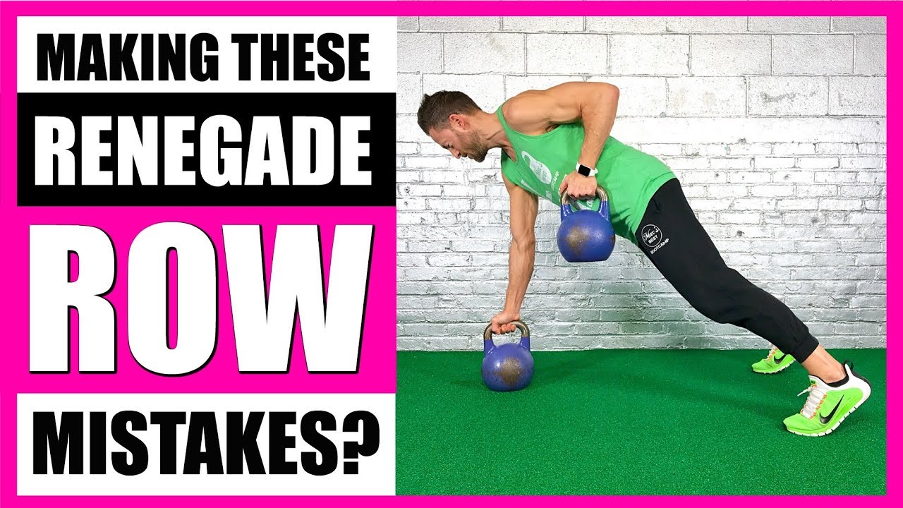 HOW TO RENEGADE ROW | Renegade Rows With Kettlebells & Dumbbells - LIVE!