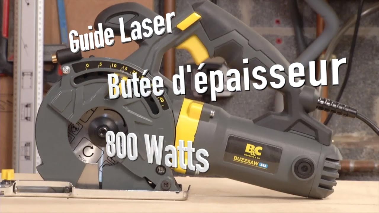 Scie circulaire professionnelle BUZZSAW D42