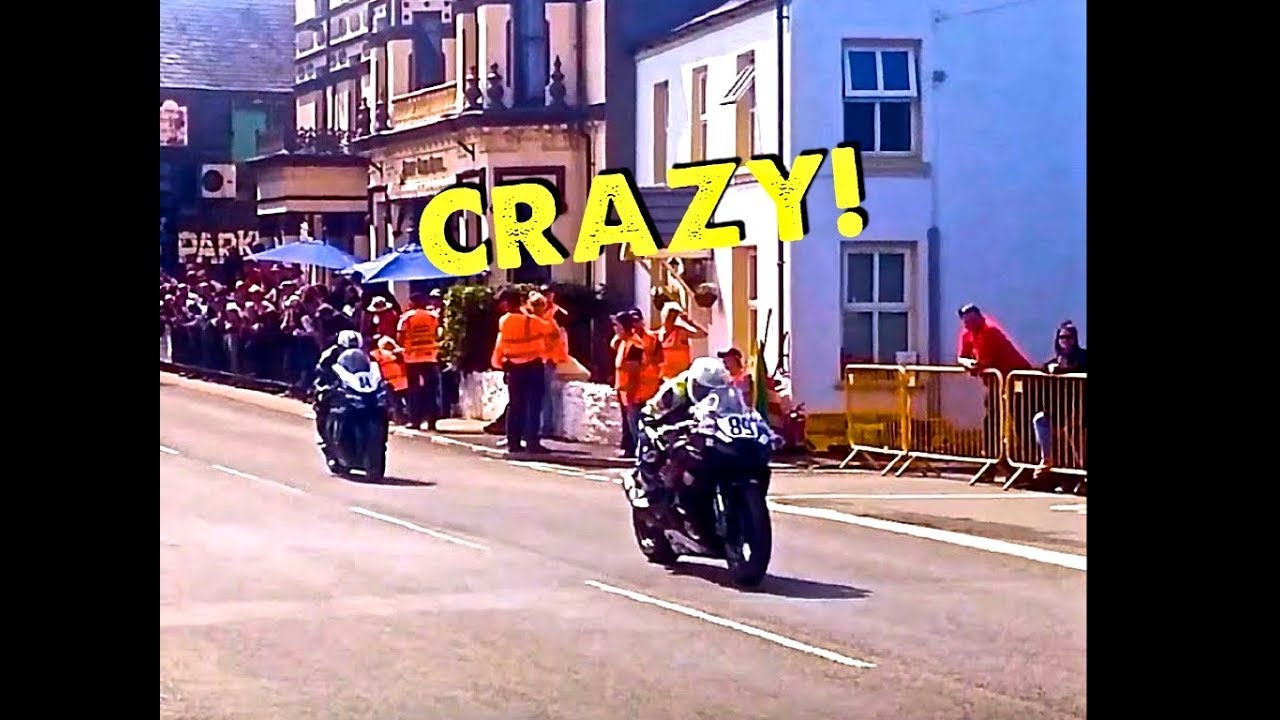 Isle of Man TT - Sulby Straight - 200mph / 320km/h Superbikes