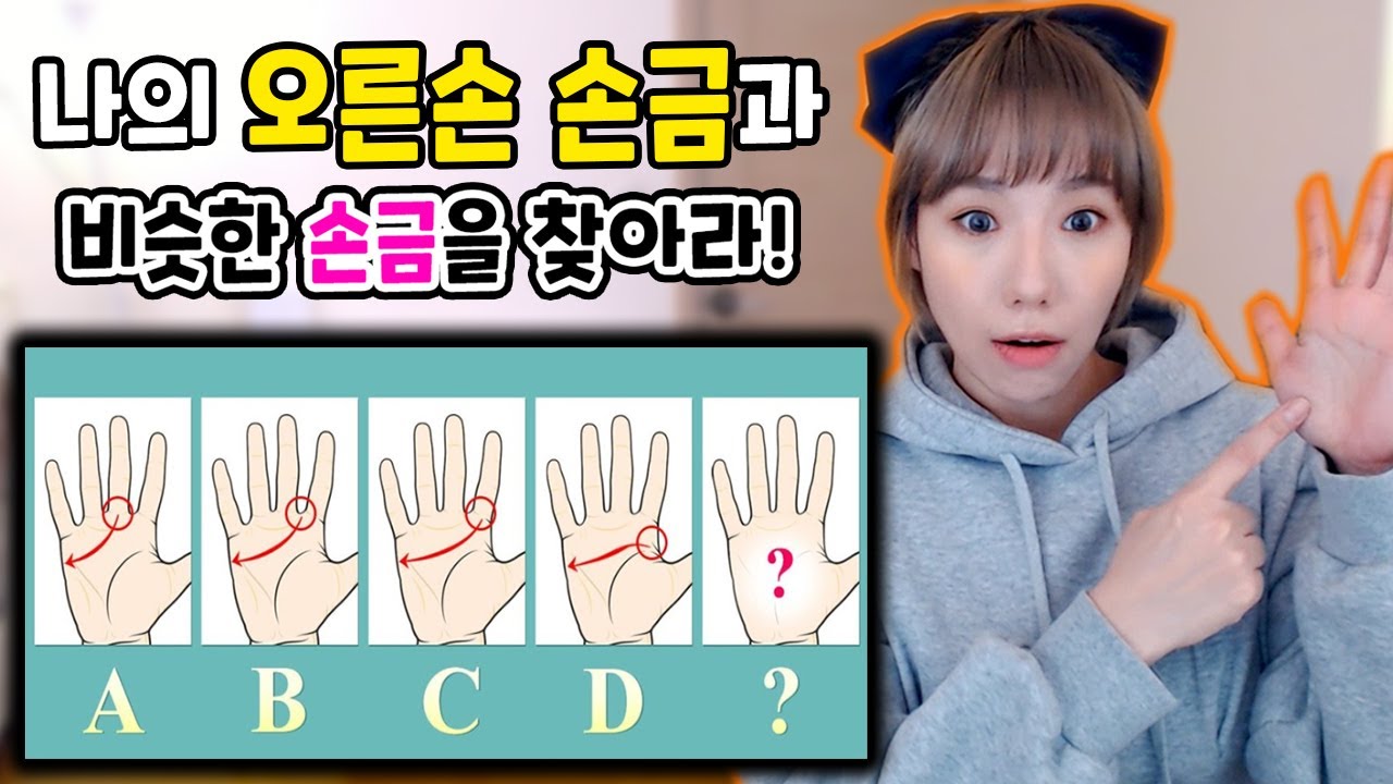 심리테스트] 손금만으로도 알 수 있는 나의 성격과 재능!!  | 디바제니