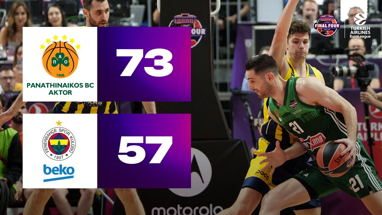 Panathinaikos - Fenerbahce | INCREDIBLE Play | SEMIFINALS | 2023-24 Turkish Airlines EuroLeague