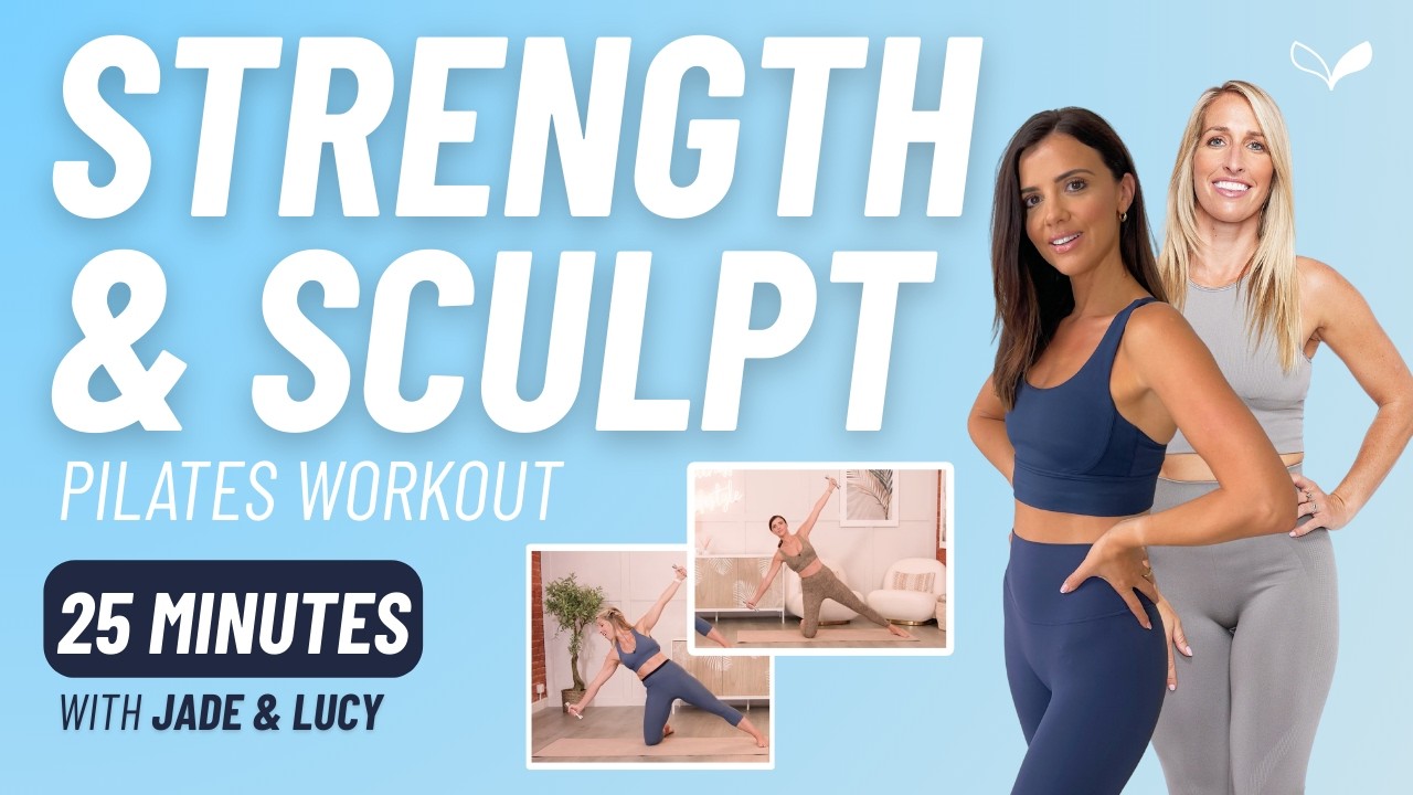 30 Minute Strength & Sculpt Pilates Workout | At Home Abs | RWL