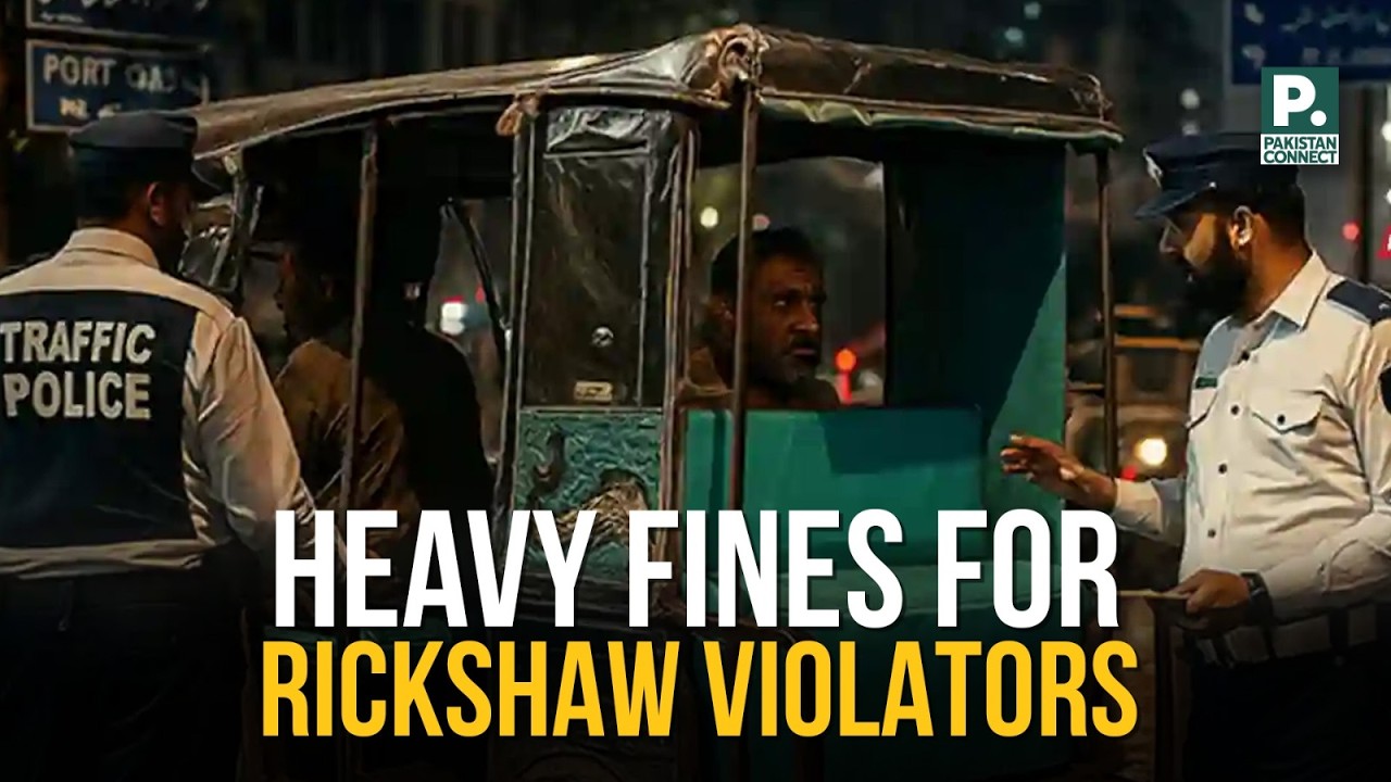 Heavy Fines for Rickshaw Violators | Islamabad | Isma Shaukat | Pakistan Connect
