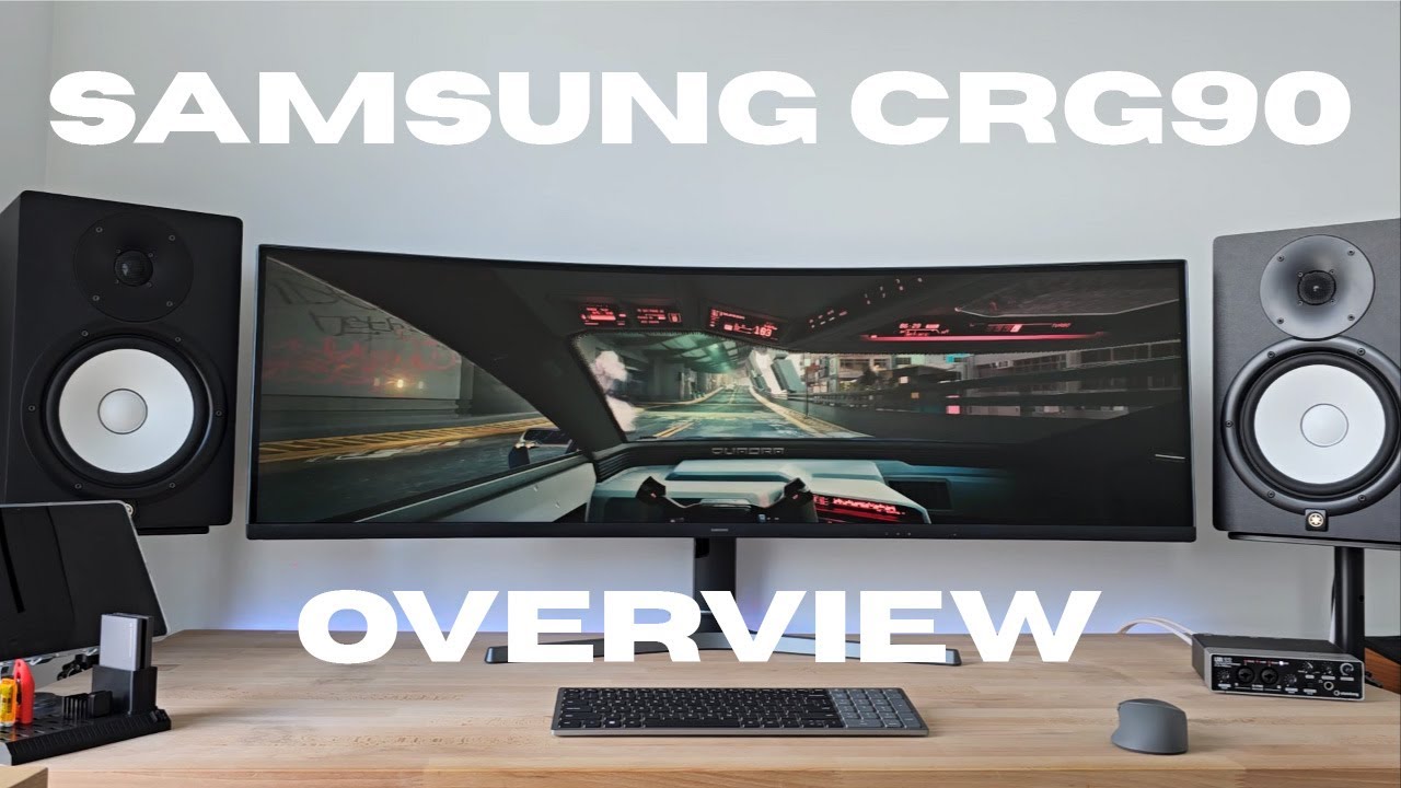 Samsung CRG90 Super Ultra Wide Monitor